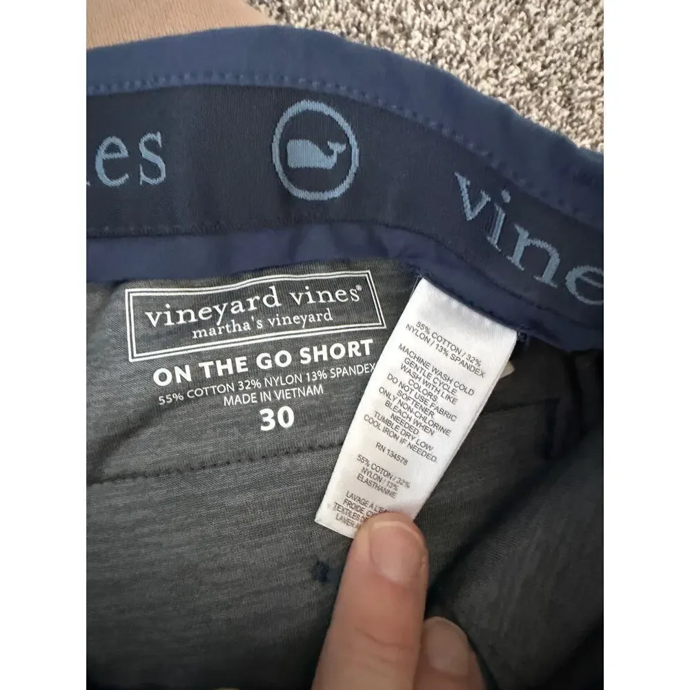 Vineyard Vines on the go short men's size 30
